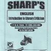 ENGLISH (Introduction To Literary Criticism) TY.B.A. (SEM - 5) (ENG - 303 - MJ) | SHARP PUBLICATION