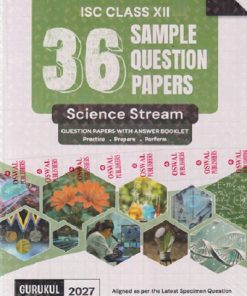 SET OF TWO BOOKS | 36 SAMPLE QUESTION PAPERS ISC CLASS 12 SCIENCE STREAM | OSWAL GURUKUL