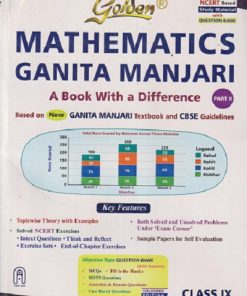 GOLDEN MATHEMATICS GANITA MANJARI (PART - 2) CLASS 9 | PARMANAND GUPTA, RAJESH SINGH | NEW AGE