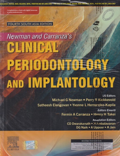 NEWMAN AND CARRANZAS CLINICAL PERIODONTOLOGY AND IMPLANTOLOGY | NEWMAN, CARRANZAS | ELSEVIER