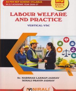 LABOUR WELFARE AND PRACTICE for MU TY BCom Semester 5 | Dr. Harshad Laxman Jadhav | Nirali Prakashan